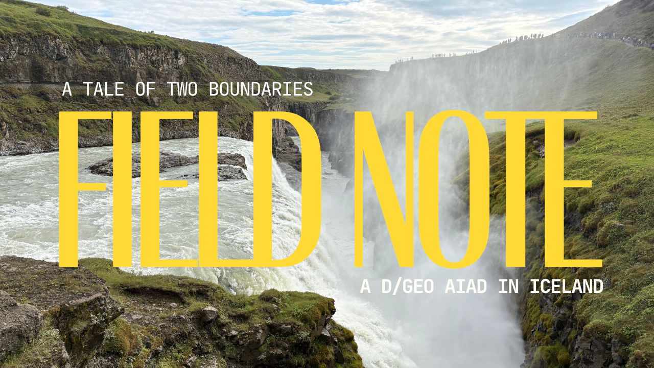 FIELD NOTE